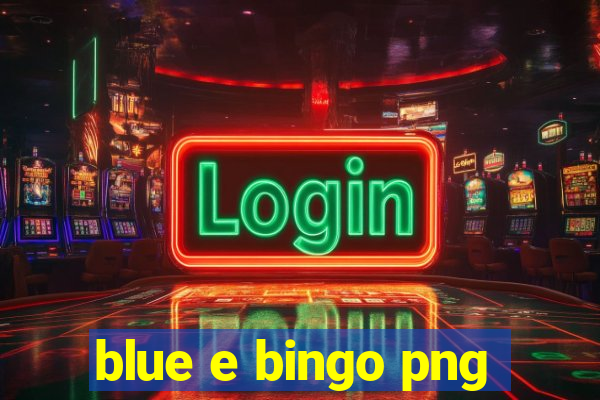 blue e bingo png